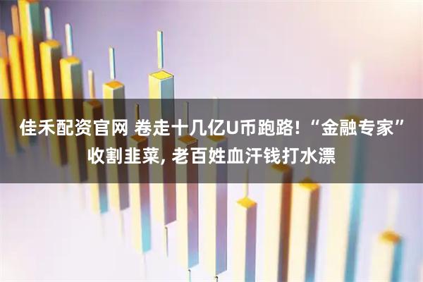 佳禾配资官网 卷走十几亿U币跑路! “金融专家”收割韭菜, 老百姓血汗钱打水漂